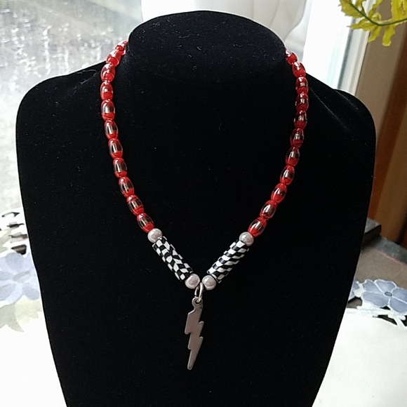 90s lightning bolt choker - Picture 2 of 8